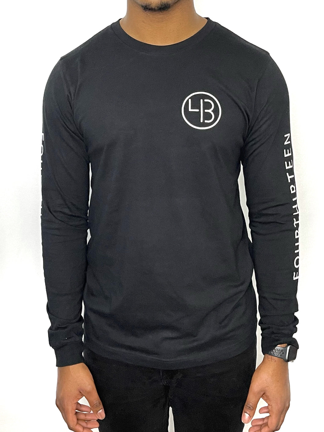 Black Long Sleeve Logo